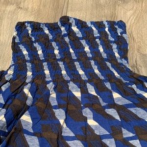 Pullover stretchy top sun dress